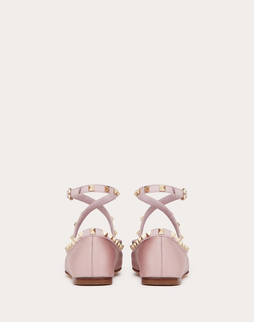 ROCKSTUD SATIN BALLERINA - Image 5